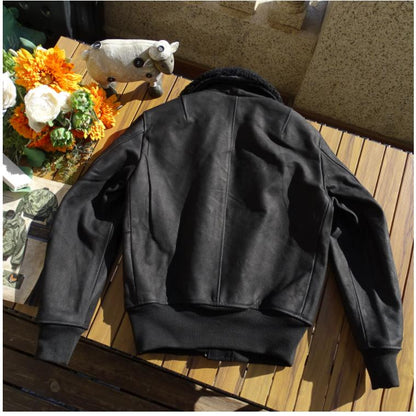 Full Grain Cow Leather Jacket