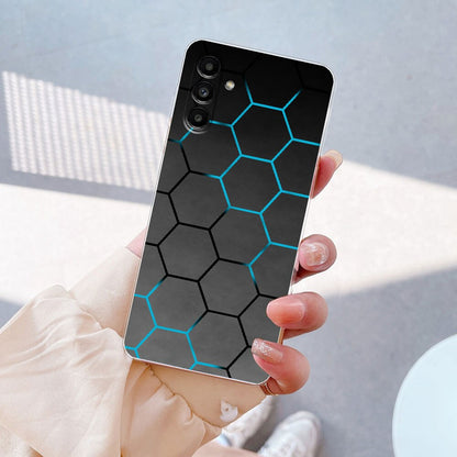 Samsung Marble Painted Silicone Case