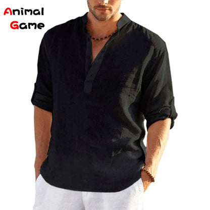 RS Animal Game Linen Shirt