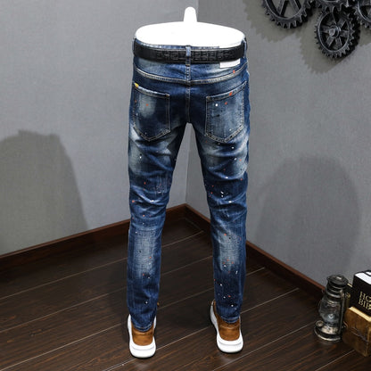 Distressed Fashion Jeans