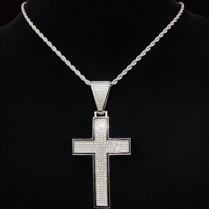 Cuban Hip Hop Cross Pendant