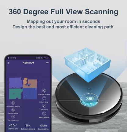 ABIR R30 Robot Vacuum Cleaner