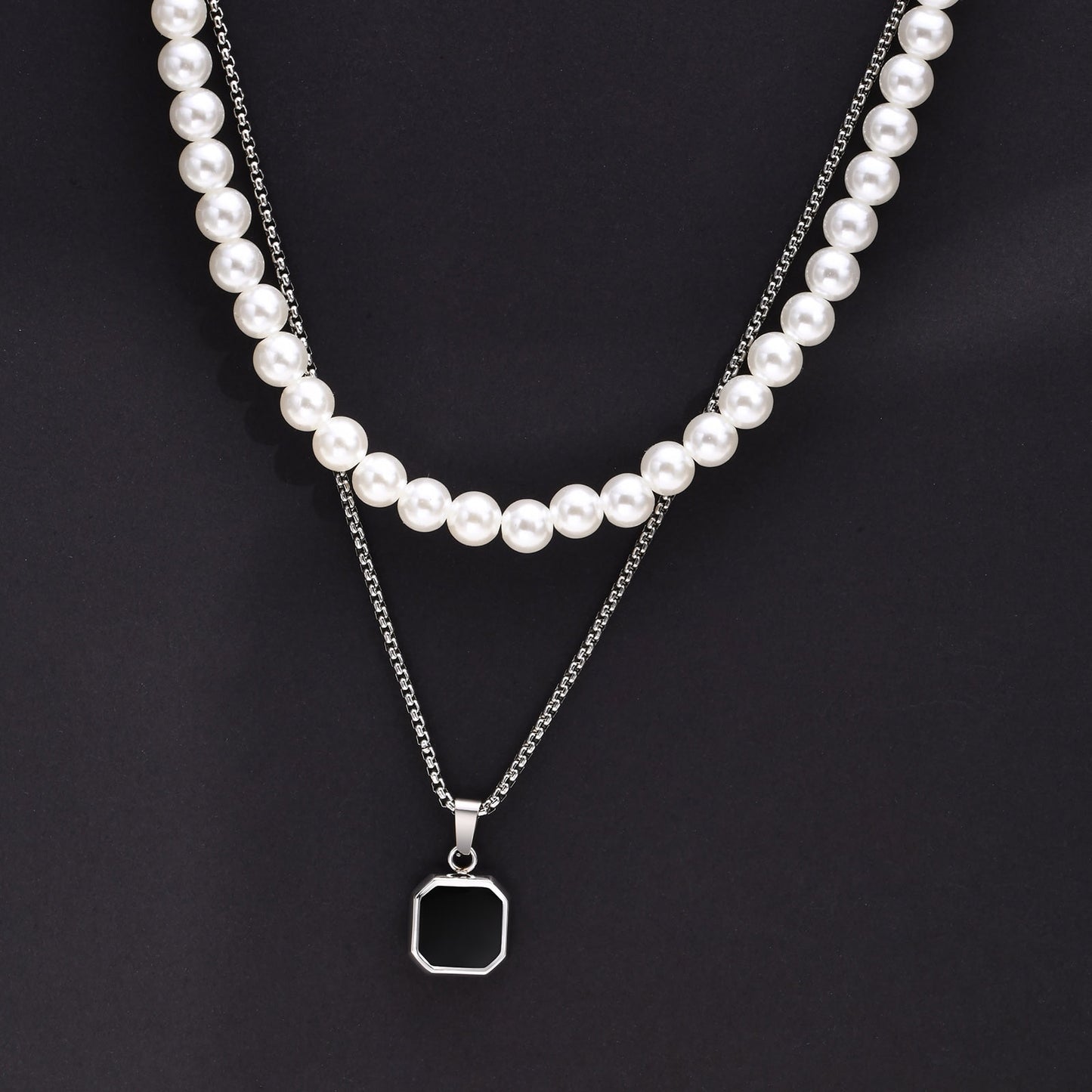 VNOX 2 piece Necklace