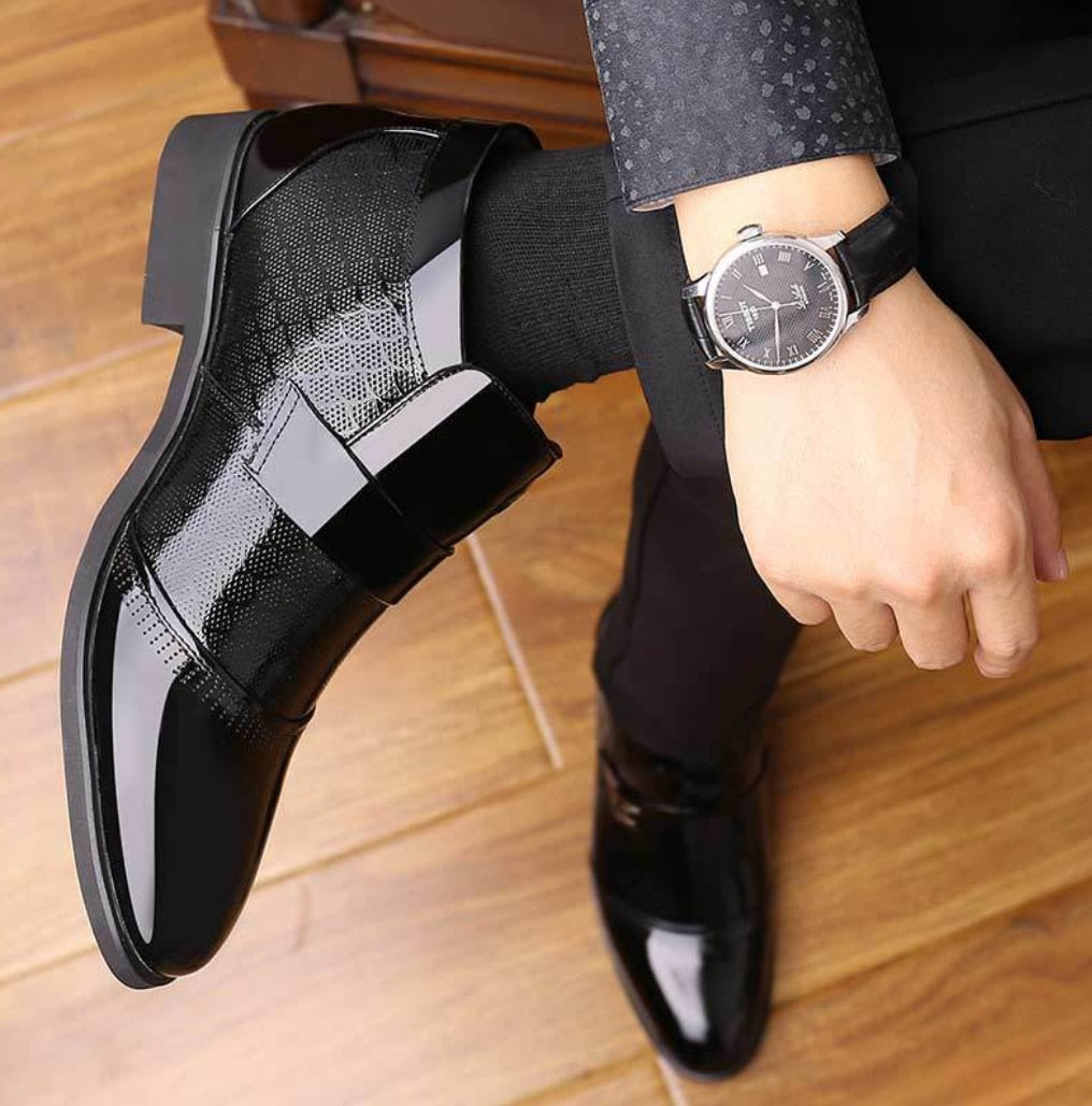 Luxury Leather Chelsea Boots