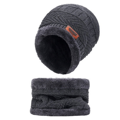 Fleece Knitted Beanie