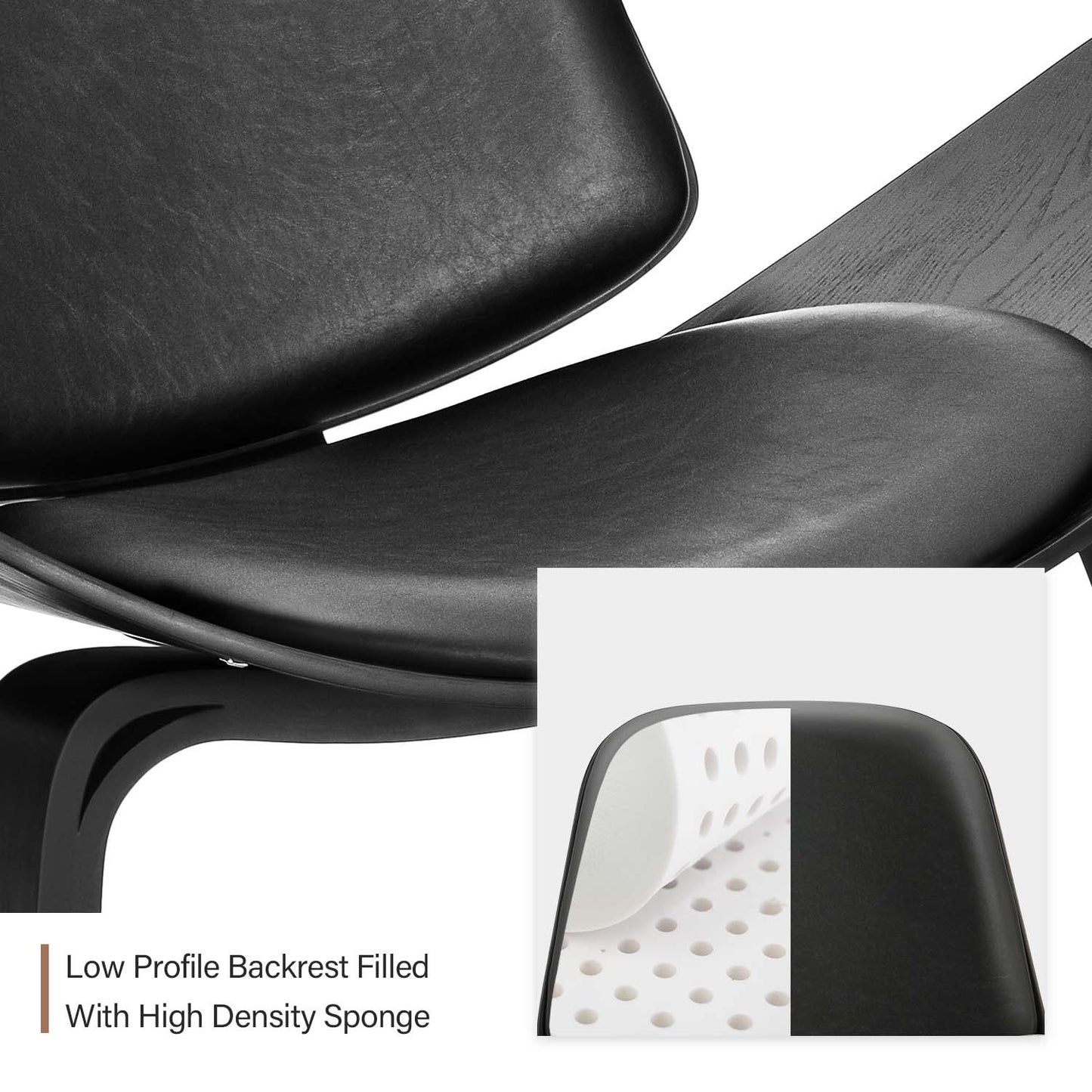 Mid Century Shell Chair