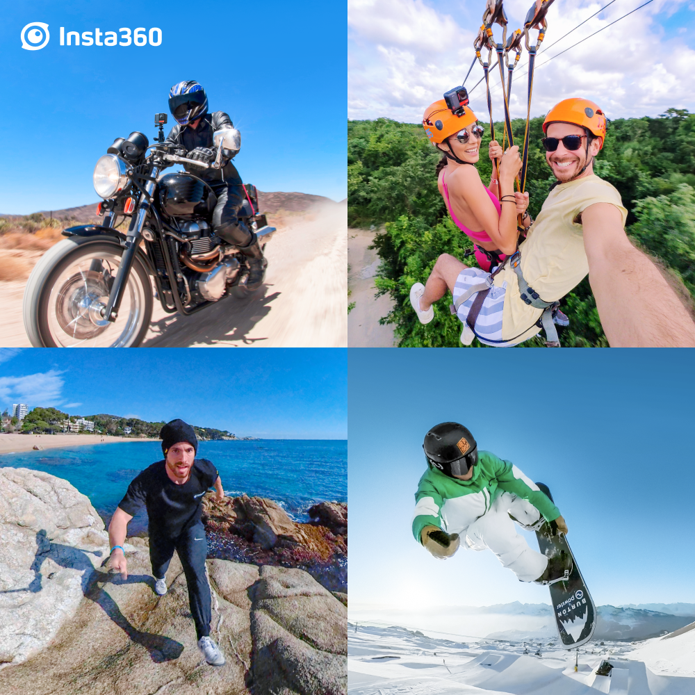 Insta360 ONE RS Waterproof 4K 60fps Action Camera