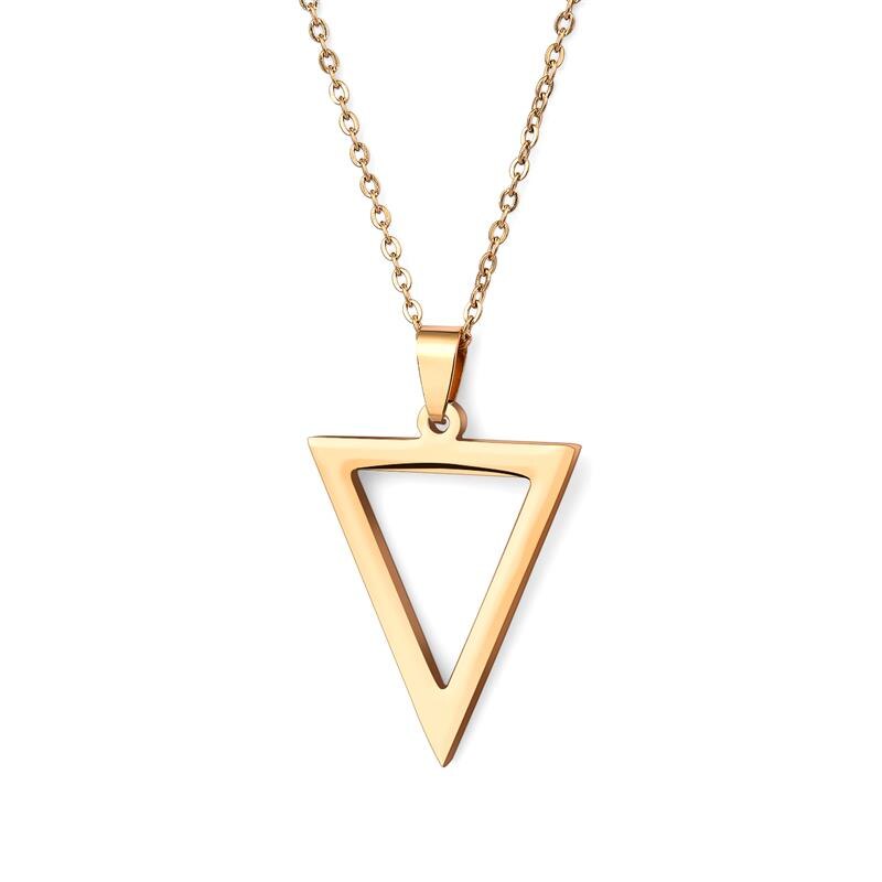Triangle Pendant Necklace