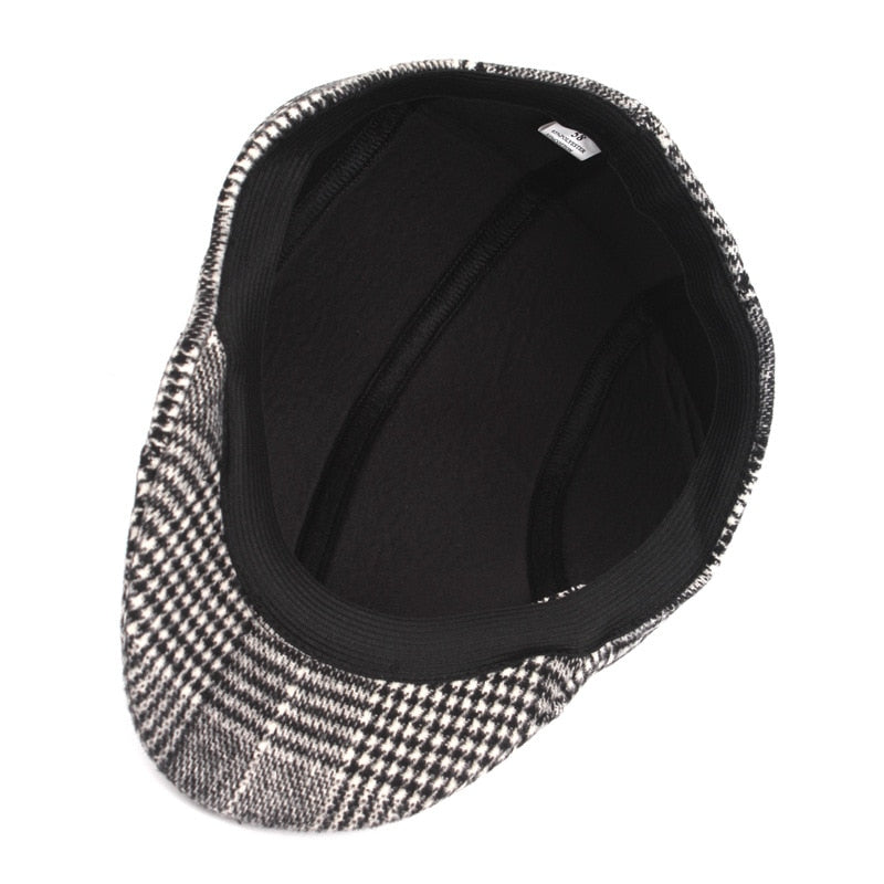 Plaid Blinder Hat