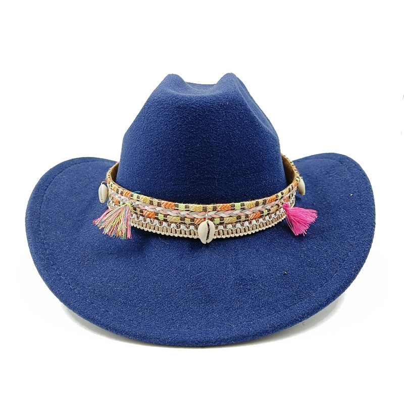 Ethnic Style Cowboy Hat