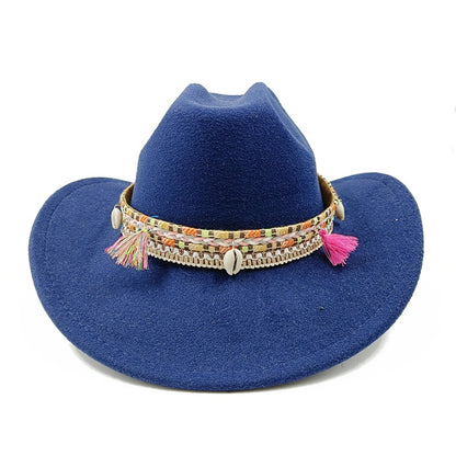Ethnic Style Cowboy Hat