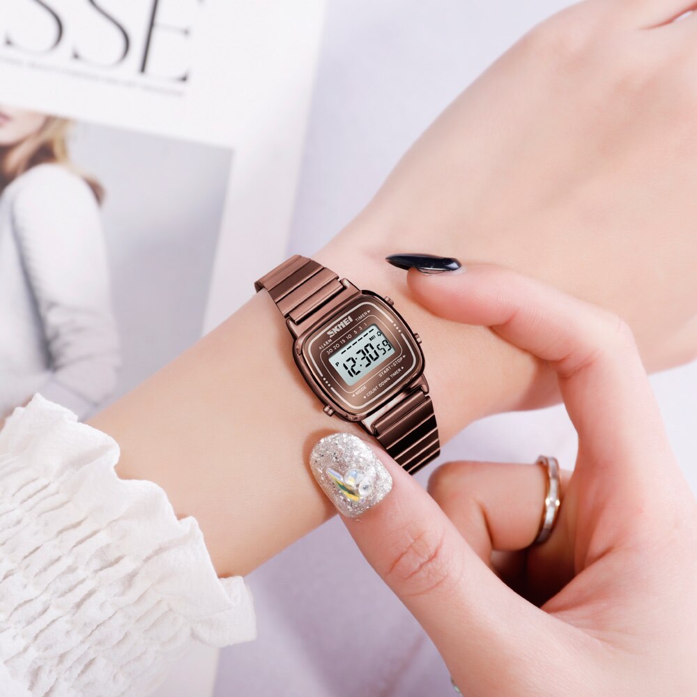 SKMEI Luxury Stainless Steel Watch