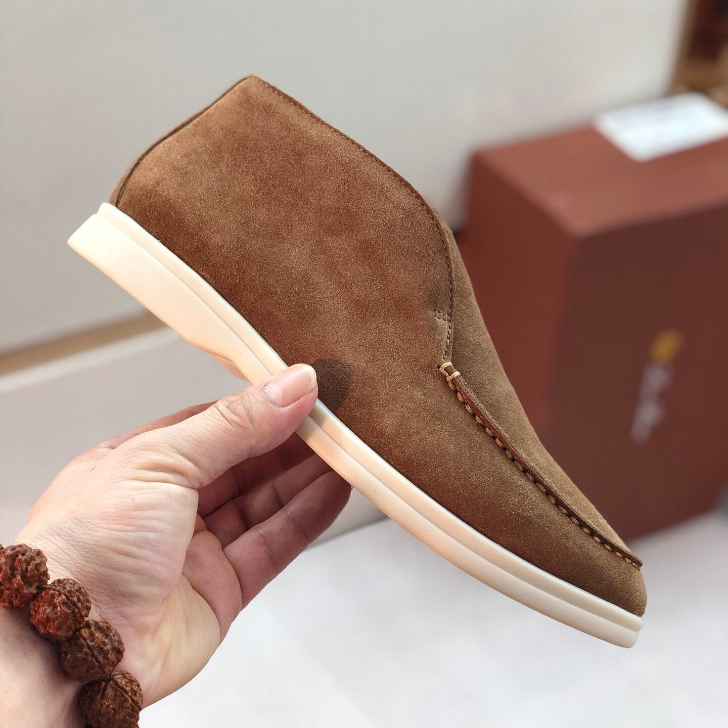 Loro Piana Cow Hide Loafers