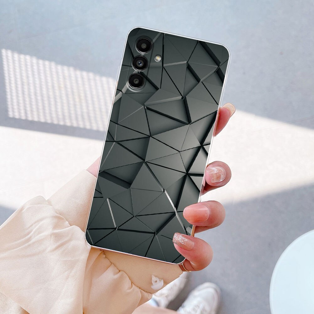 Samsung Marble Painted Silicone Case