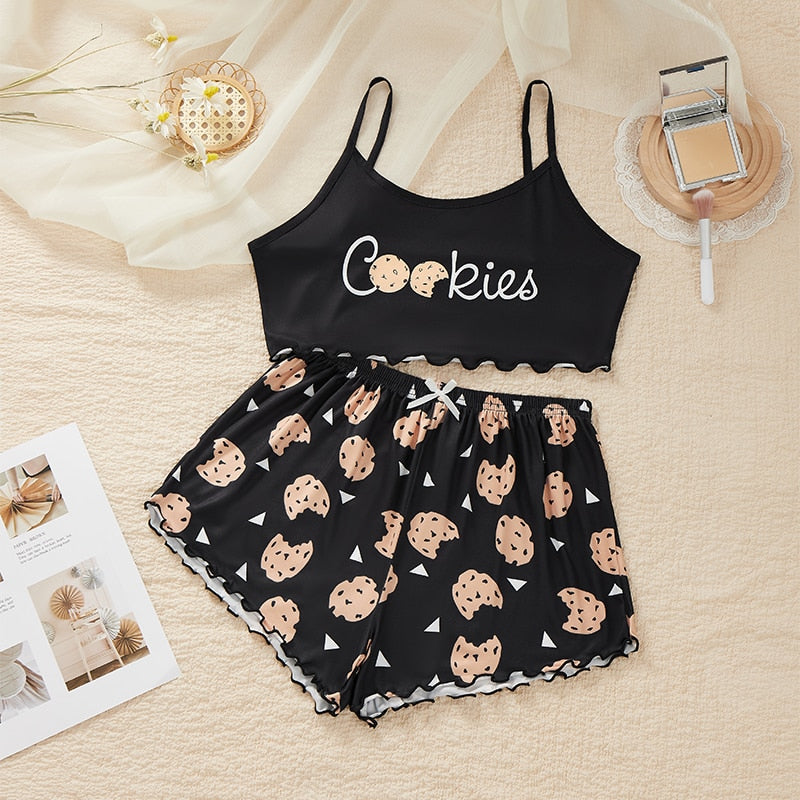 2 Piece Kawaii Sleepwear
