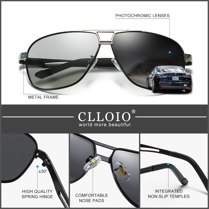 CLLOIO Photochromic Sunglasses