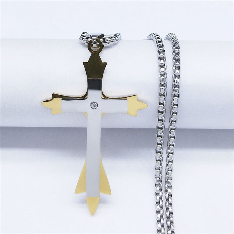 Bible Cross Necklace