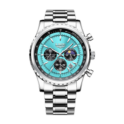 2023 LIGE Quartz Lumious Watch