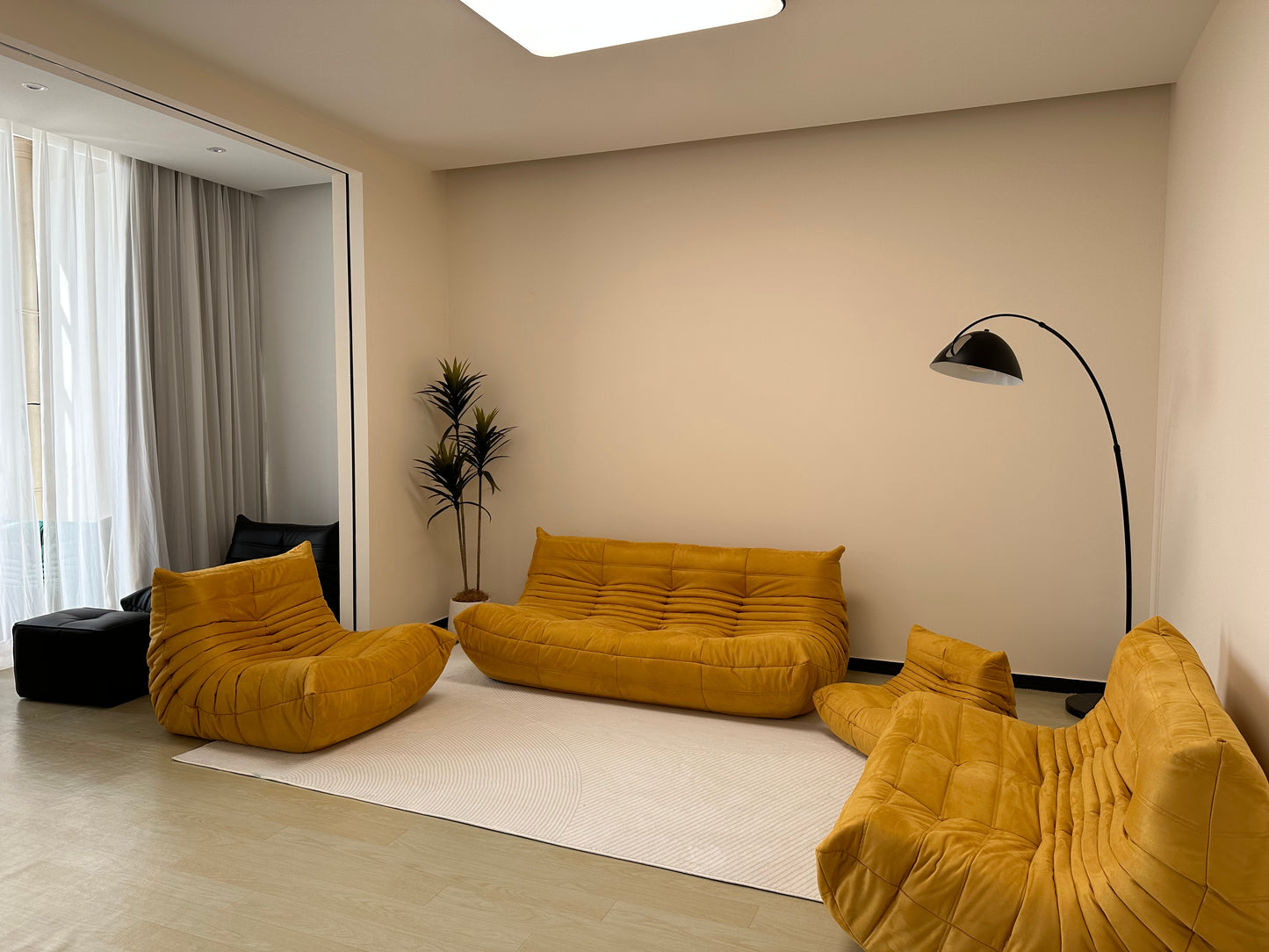 Caterpillar Single Sofa Lazy