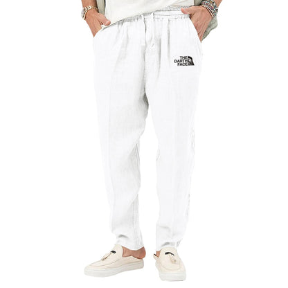 Straight Linen Pants