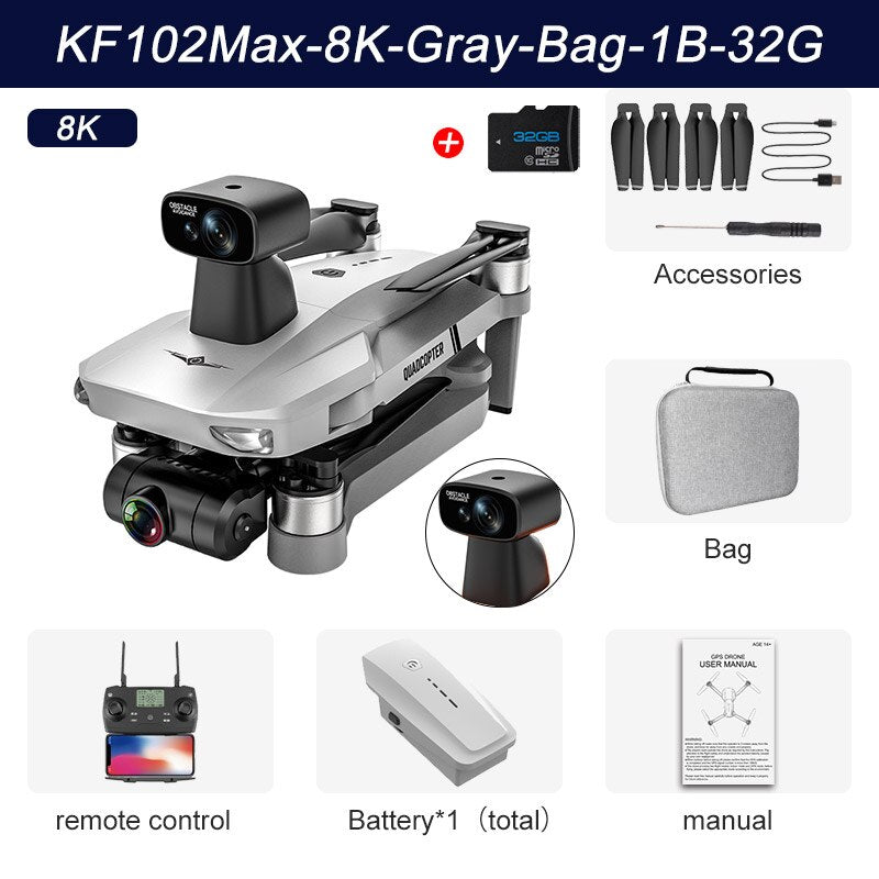 KF102 4K GPS Drone