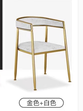 Nordic Gold Legged Dining Table