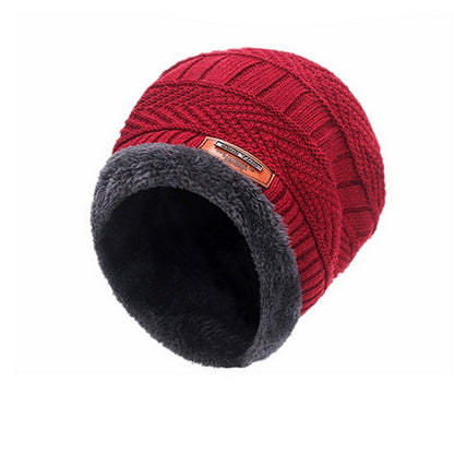 Fleece Knitted Beanie