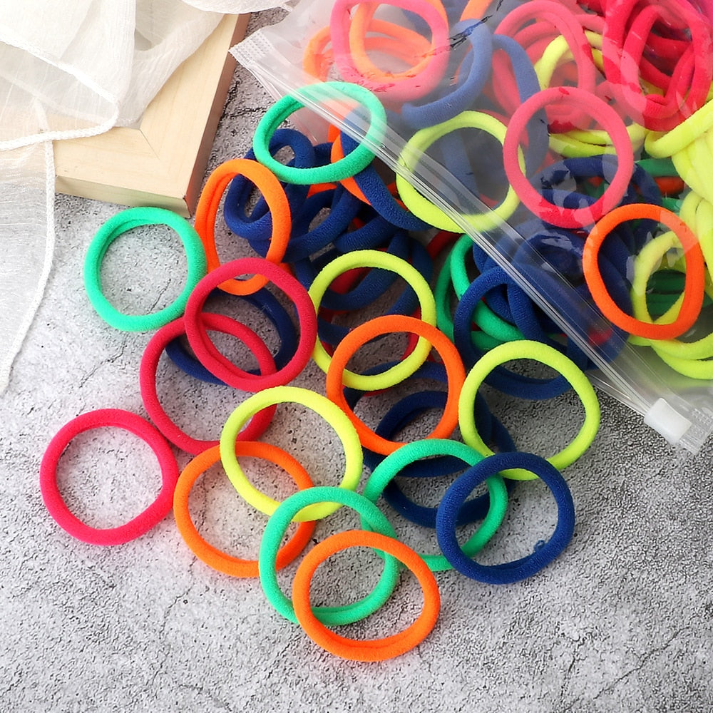 50 Piece Elastic Hair Bands