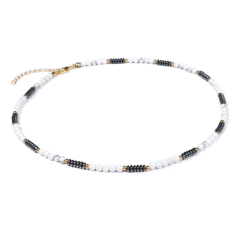 Lava Stone Bead Necklace