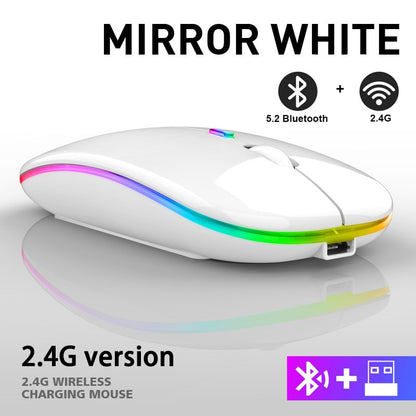 2.4G Metal Grey Wireless Mouse