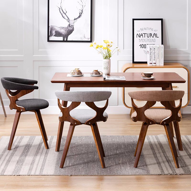 360 Degree Solid Wood Dining Chair