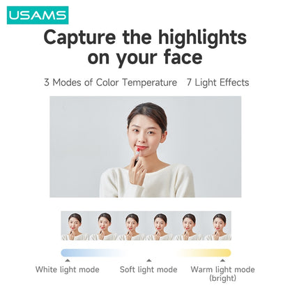 USAMS Selfie Phone Holder with Light