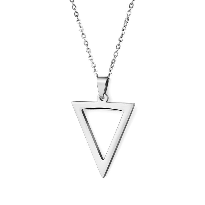 Triangle Pendant Necklace