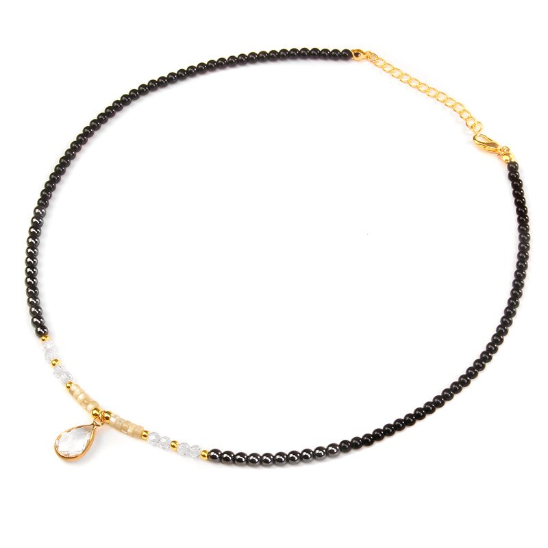 Lava Stone Bead Necklace