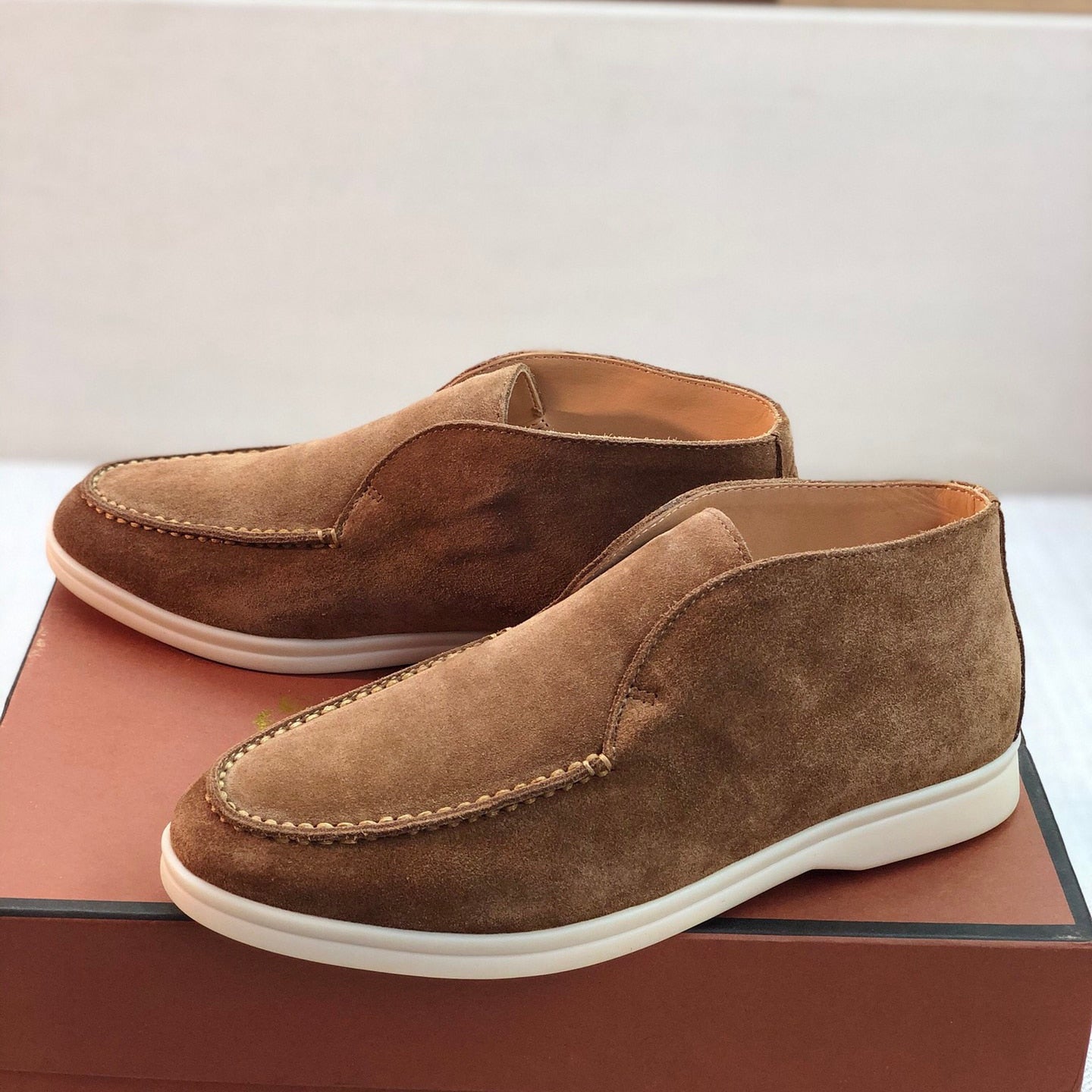 Loro Piana Cow Hide Loafers