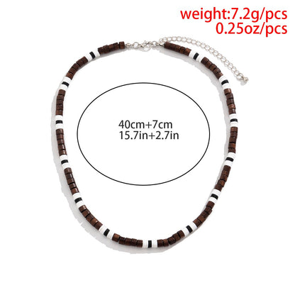 Wooden Bead Necklace