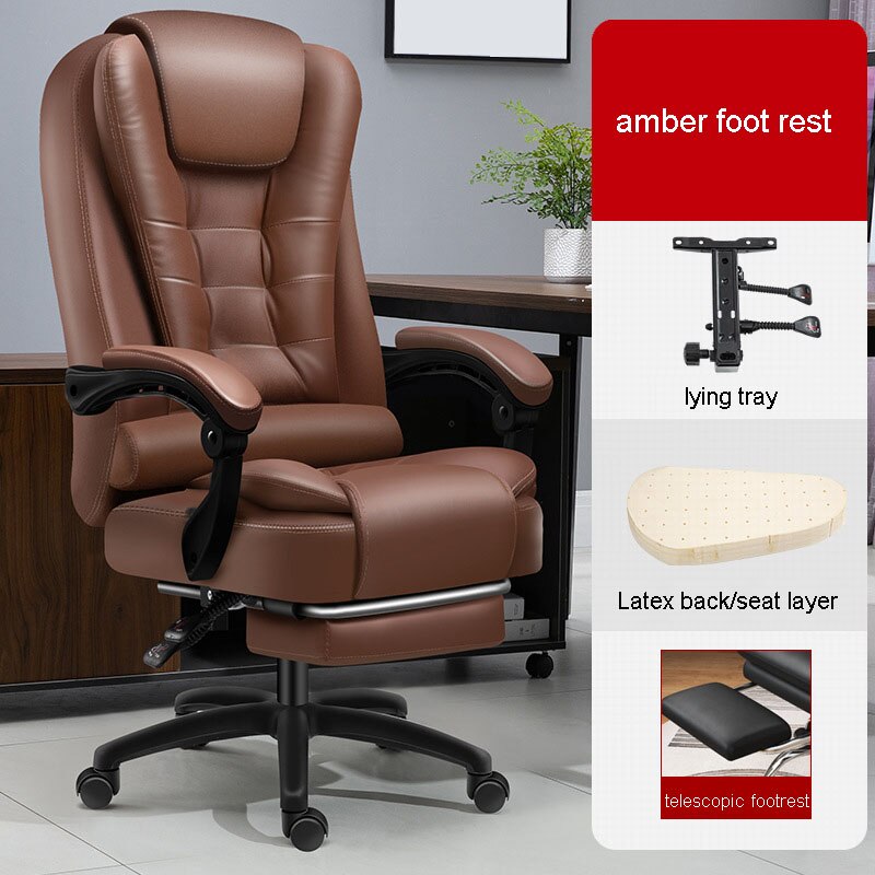 Executive Leather Desk Chair