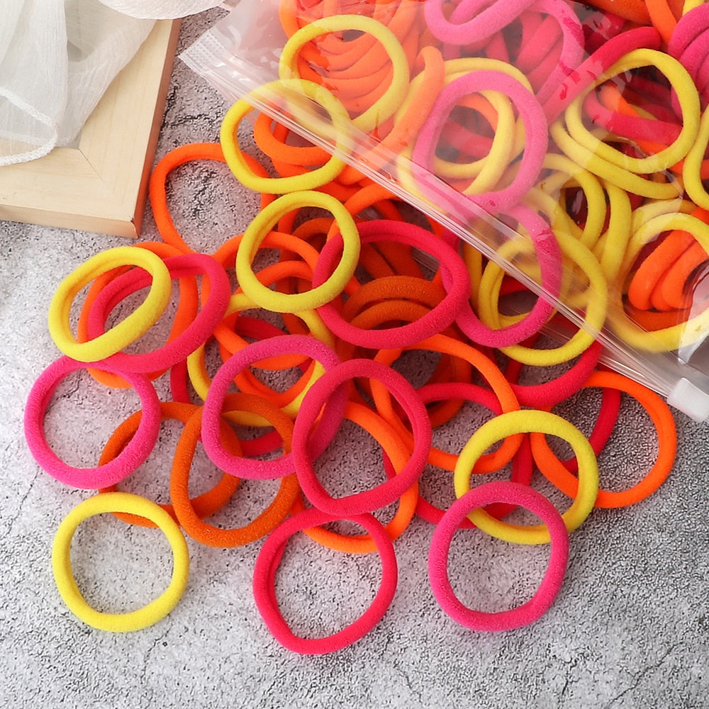50 Piece Elastic Hair Bands