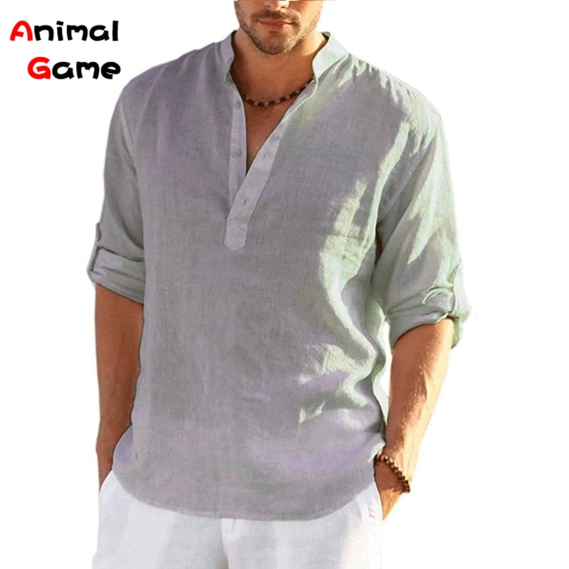 RS Animal Game Linen Shirt