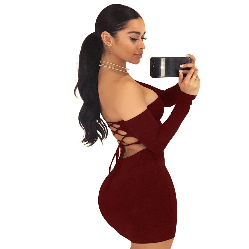 Strapless Club Dress