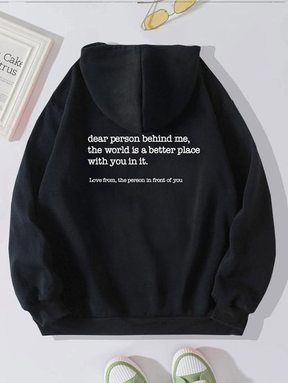Dear Person Behind Me Hoodie