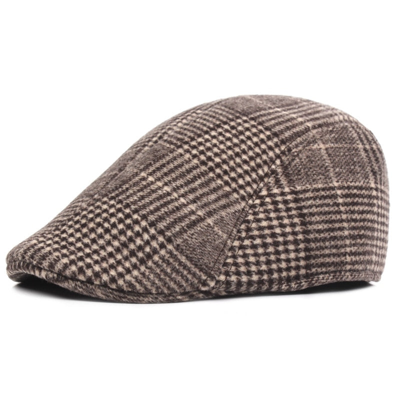 Plaid Blinder Hat