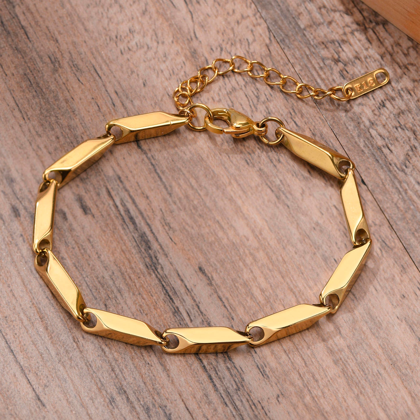 HIYEE Bar Link Thai Bracelet