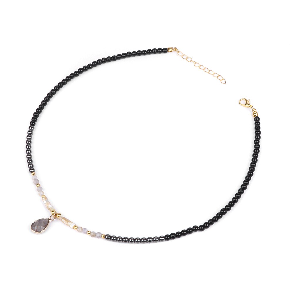 Lava Stone Bead Necklace