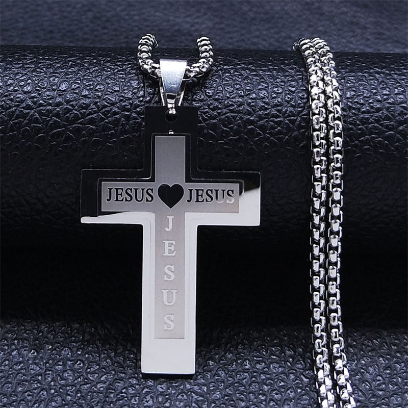 Bible Cross Necklace