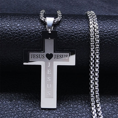 Bible Cross Necklace