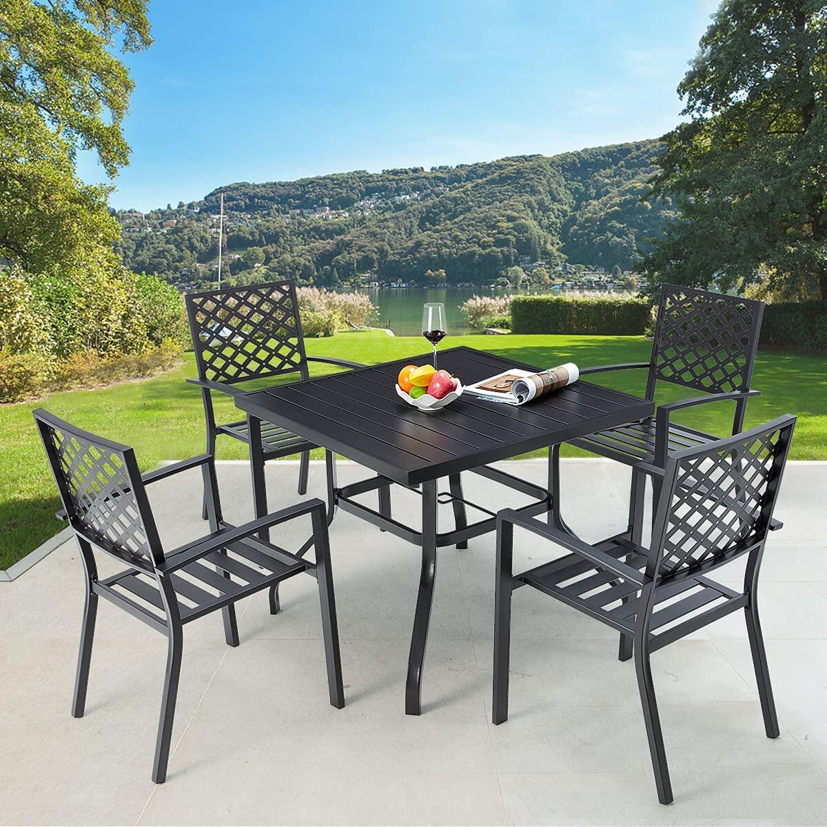 Metal Outdoor Patio Chairs