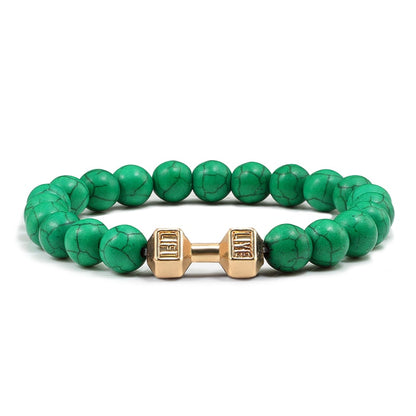 Natural Stone Beaded Bracelet