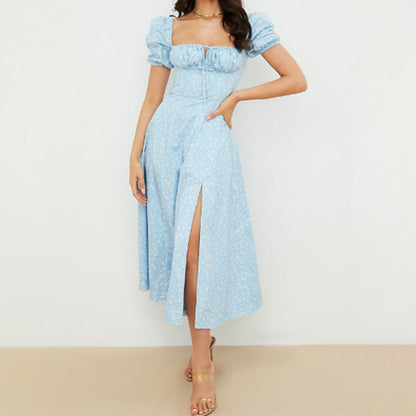 Enchanting Floral A-Line Dress