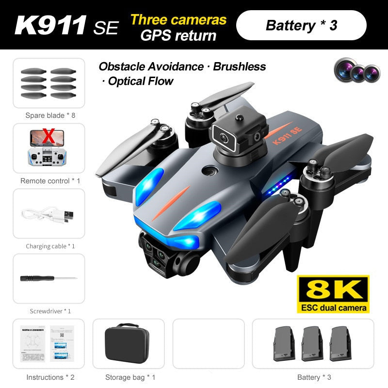 K911 GPS 4K Drone